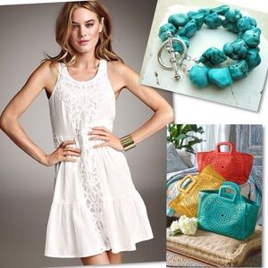 Victoria's Secret White Lace Dress